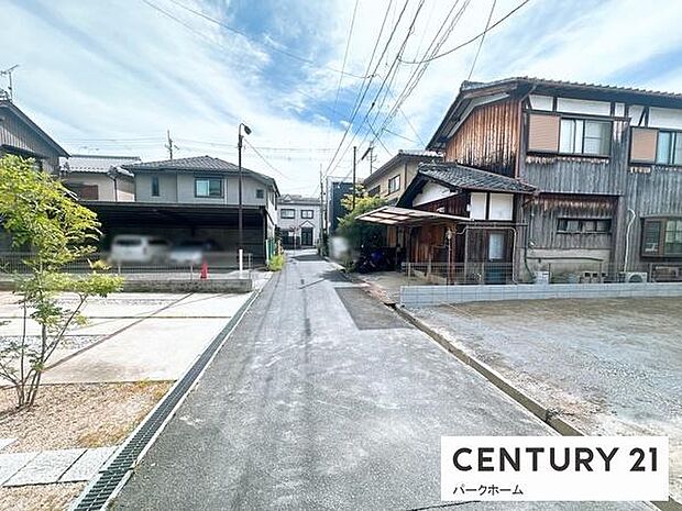 【前面道路】現地の前道道路です!