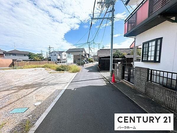 【前面道路】現地の前道道路です！
