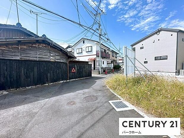 【前面道路】現地の前道道路です!