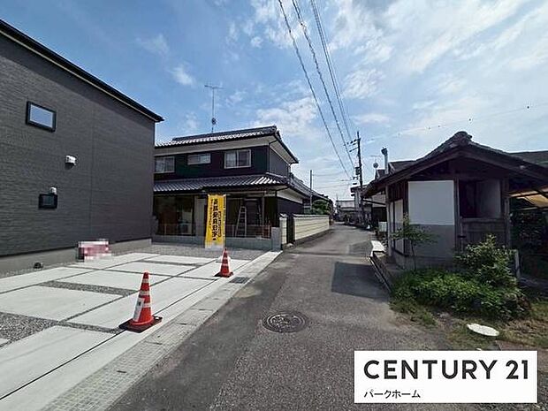 【前面道路】現地の前道道路です!