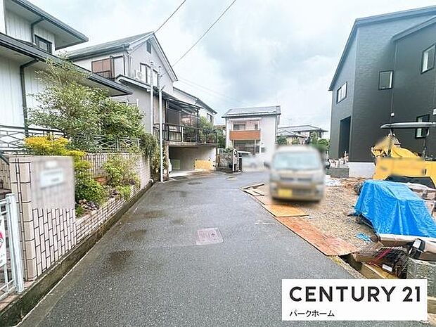 【前面道路】現地の前道道路です！