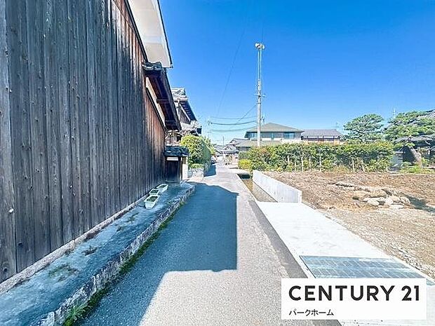 【前面道路】現地の前道道路です!