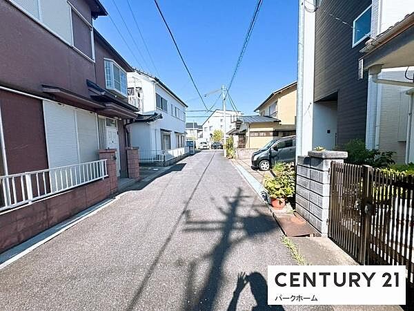 【前面道路】現地の前道道路です！