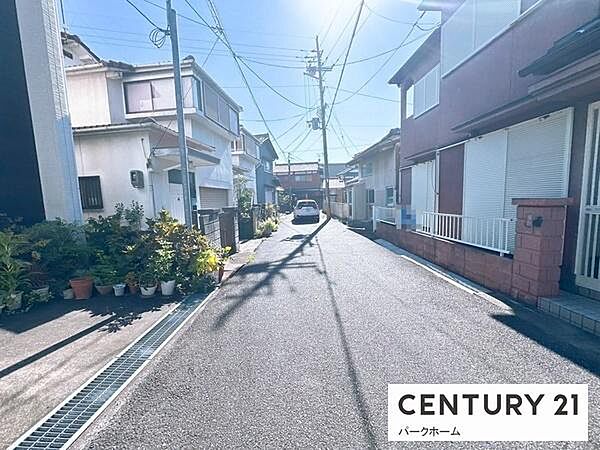 【前面道路】現地の前道道路です！