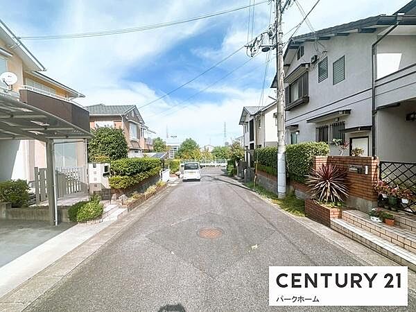 【前面道路】現地の前道道路です！