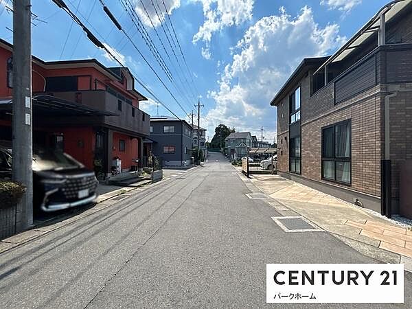 【前面道路】現地の前道道路です！