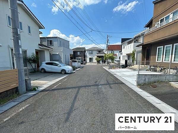 【前面道路】現地の前道道路です！