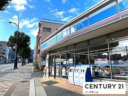 ローソン大津駅前店まで140m、24時間営業