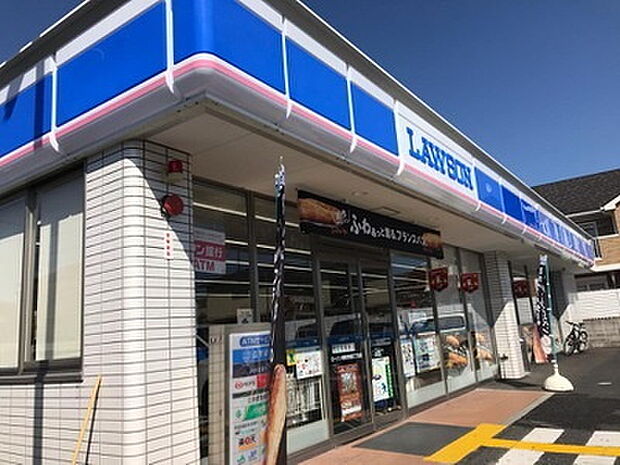 ローソン栗東綣5丁目店まで250m、24時間営業