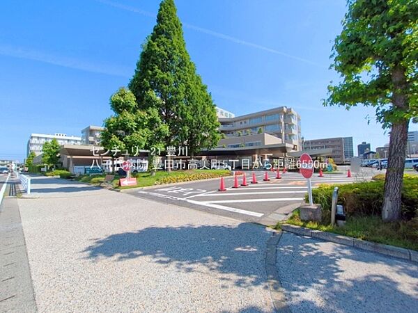 八千代病院まで6550m