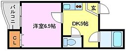ブルーオーシャン浜寺 2階
