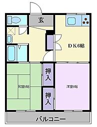 ガーデンハイツ鳳 1階/-
