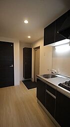 アンレーヴ羽衣 2階1Kのリビング/ダイニング