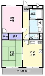 センスコート堺上野芝 2階