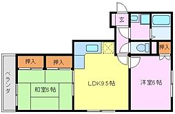 コートロッジパート2 2階/-