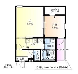 フジパレス高石駅南 2番館 2階/-