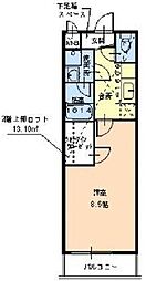 モンサント旭町 2階/-