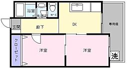 大栄マンション 1階/-