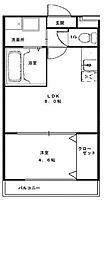 モンサント田中町 2階/-