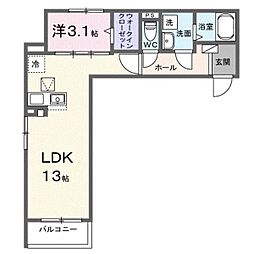 仮称東羽衣6丁目アパート 2階/-