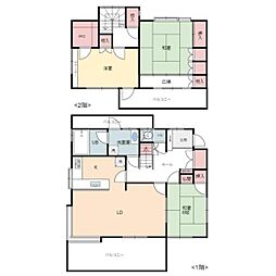 千葉市中央区矢作町 3LDKの間取り