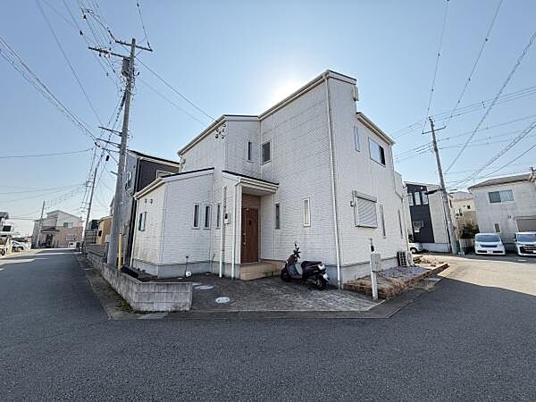 前面道路広々