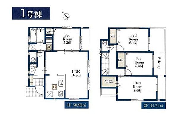 《間取り》■リビング中心の新生活。光を取り入れる開放的な設計で居心地の良い時間を演出します。
