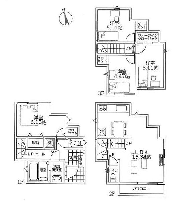 《間取り》■リビング中心の新生活。光を取り入れる開放的な設計で居心地の良い時間を演出します。