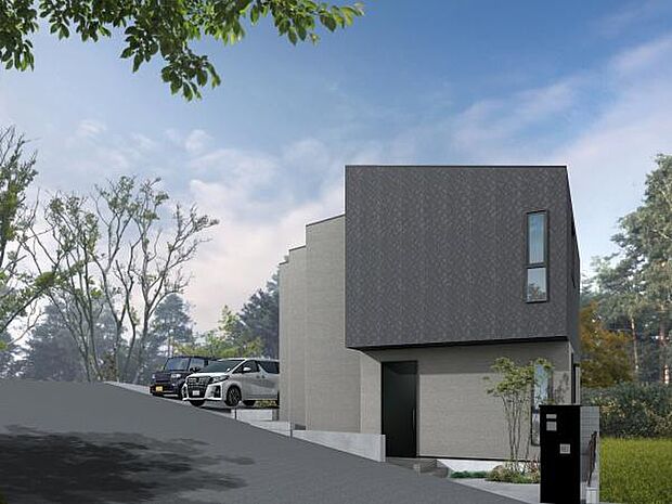 ■外観イメージ。落ち着きのあるトーンでまとめた外観。長年住むうちに深い愛着を感じることの出来る、飽きのこないデザインです。