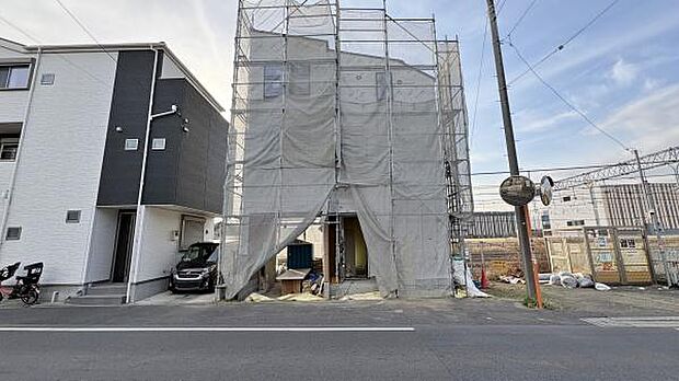 《現地》 青い空と白い雲、気分が晴れる場所がここにあります。