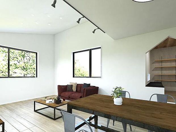 ■上質な時間を育む暮らしのメインステージ。寛ぎとご家族とのコミュニケーションを育む居心地のよい場所。