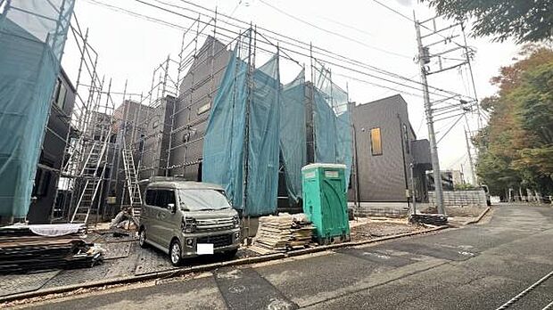 《現地》　■完成が待ち遠しいですね