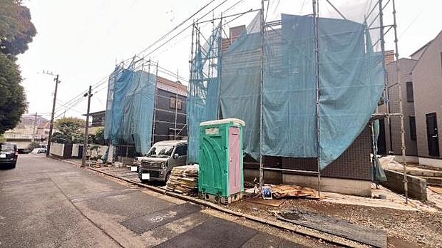 《現地》　■完成が待ち遠しいですね