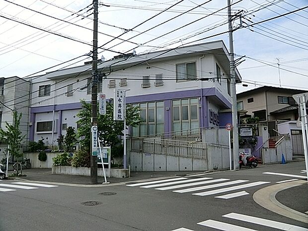 永井医院まで146m、内科　一般外来診療・在宅診療　循環器・呼吸器・消化器・内分泌・甲状腺・腎臓・神経疾患