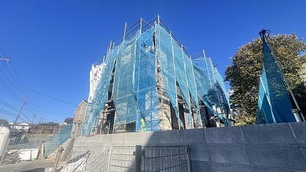 《現地》　■完成が待ち遠しいですね