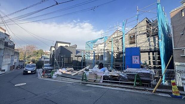 《現地》　■完成が待ち遠しいですね