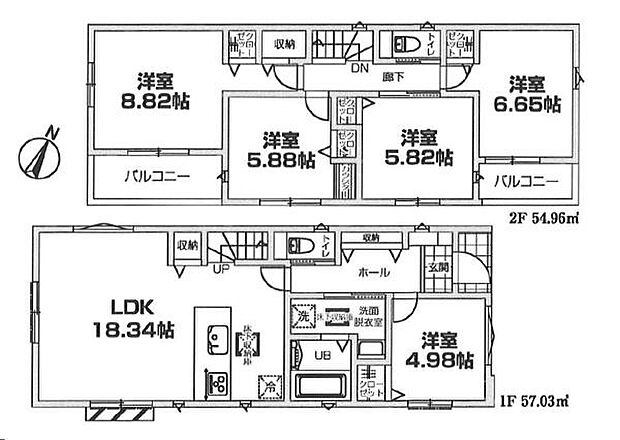 《間取り》■リビング中心の新生活。光を取り入れる開放的な設計で居心地の良い時間を演出します。