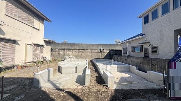 《現地》　■完成が待ち遠しいですね