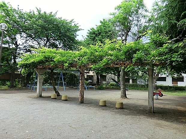 駅前町公園まで524m、駅前町公園は藤沢市にある住宅街の十分な広さの公園です。馴染み深い公園です。公園の設備には水飲み・手洗いがあります。