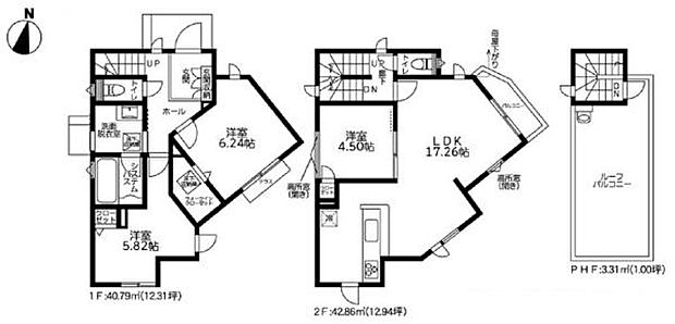 《間取り》■リビング中心の新生活。光を取り入れる開放的な設計で居心地の良い時間を演出します。
