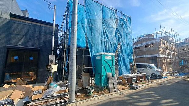 《現地》　■完成が待ち遠しいですね