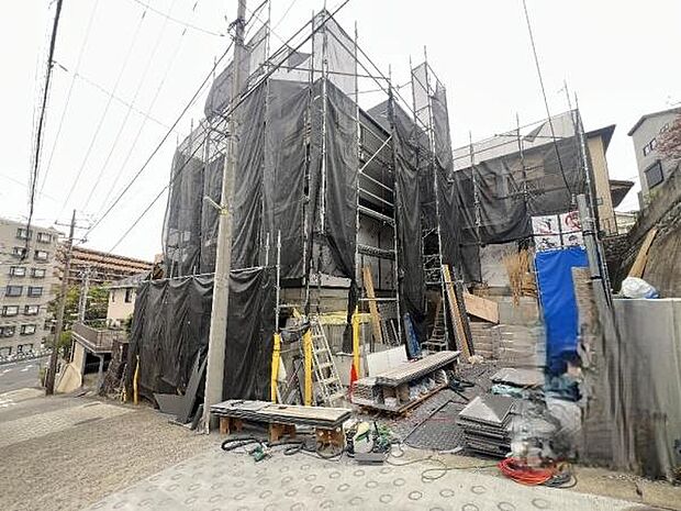 《現地》　■完成が待ち遠しいですね