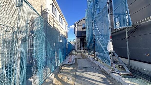 《現地》　■完成が待ち遠しいですね