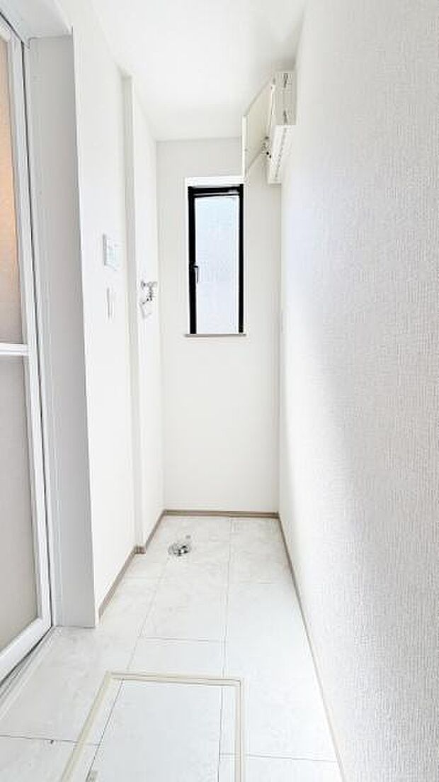 《ランドリー》　■お洗濯の排水も安心。