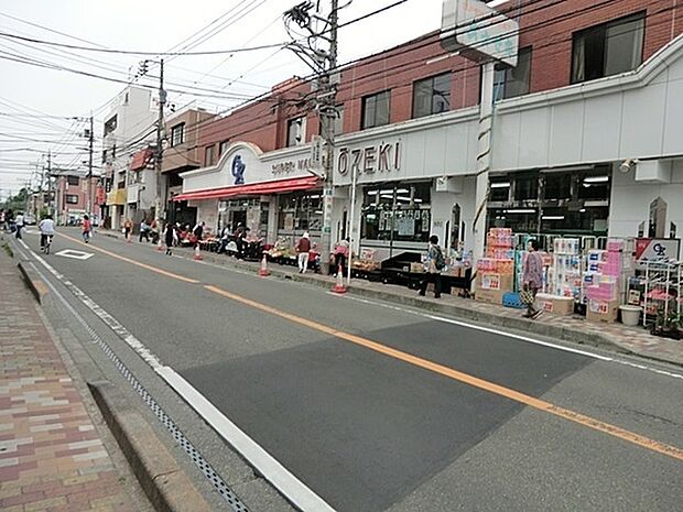 オオゼキ中央林間店まで900m、地元に根ついた地域密着型スーパー。生鮮食料品、一般食料品、酒類、日用雑貨など何でもそろったお店です。