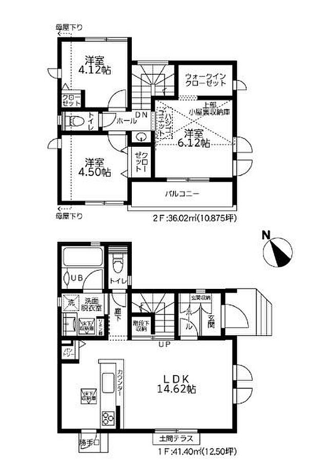 《間取り》■リビング中心の新生活。光を取り入れる開放的な設計で居心地の良い時間を演出します。