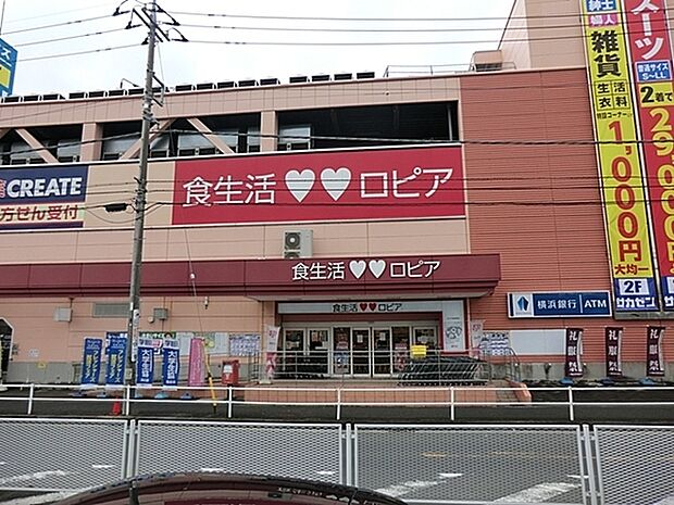 ロピアいずみ中央店まで439m、食生活ロピアをモットーに、ロープライスのユートピアを作ることを目標に生まれた会社です。
