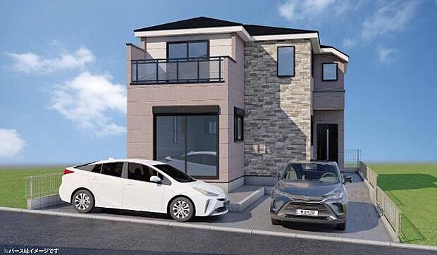 《完成予想図》 ■機能性とデザイン性を兼ねそろえた理想の住まい。美しい外観やくつろぎの室内空間にふさわしい素材・形・色彩、上質感に満ちております。