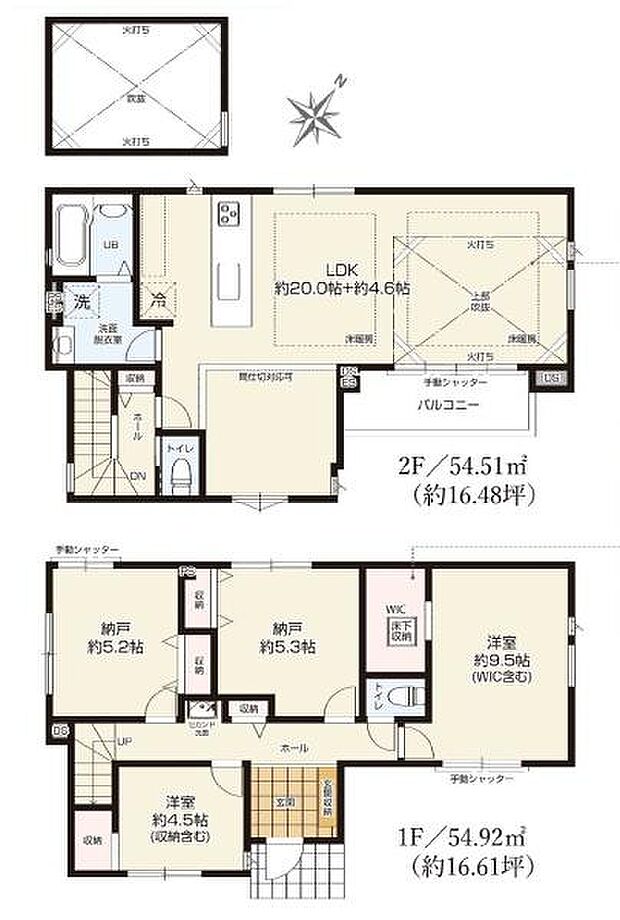 《間取り》■リビング中心の新生活。光を取り入れる明るく開放的な設計で居心地の良い時間を演出します。