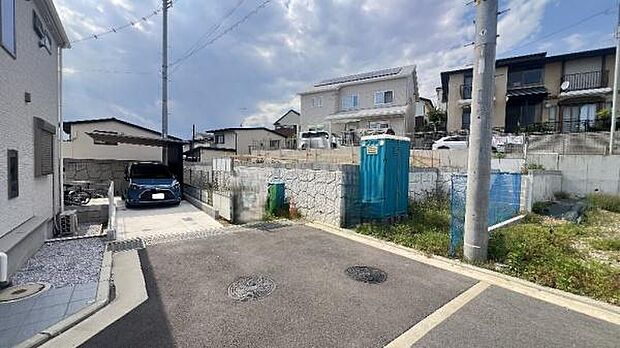 《現地》 青い空と白い雲、気分が晴れる場所がここにあります。